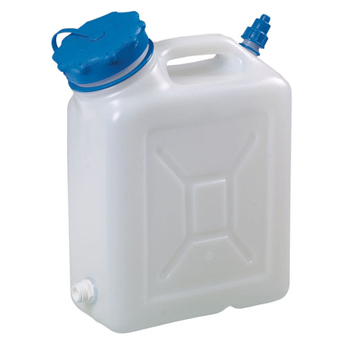Jerrycan with 0.75 In. Thread Connect, HDPE 10 L | 804313-1010