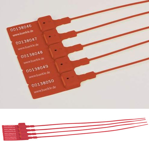 SampleSafe Seal Red Pack/100, PP, Polypropylene | 853994-2902