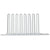 8 strip tip Combo V bottom 10BX-10BG/2, Polystyrene | DWPC8V