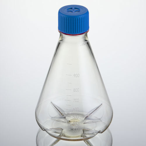 Erlen Flask 1000 mL PC Baffled Vent Case/6 | EFBC-1000V