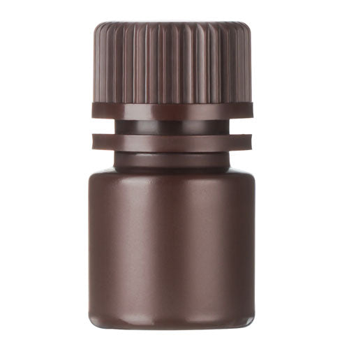 Bottle Packaging Wide Mouth Amber HDPE 15 mL | WMPB015A
