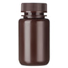 Bottle Packaging Wide Mouth Amber HDPE 250 mL | WMPB250A