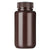 Bottle Packaging Wide Mouth Amber HDPE 500 mL | WMPB500A