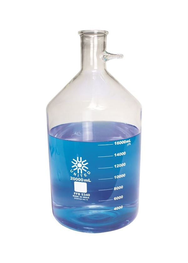 Technical Workflow-Specific Filtering Bottle, Borosilicate, 20000ml | FFB5340-20000
