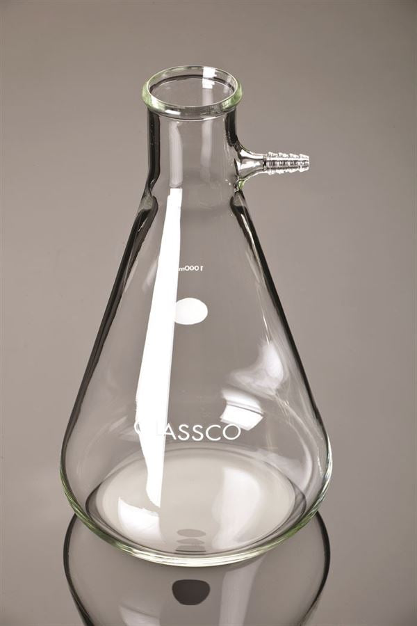 Industrial Workflow-Specific Vacuum Filtering Flask, 1l Capacity for Vacuum... | FHFL1000