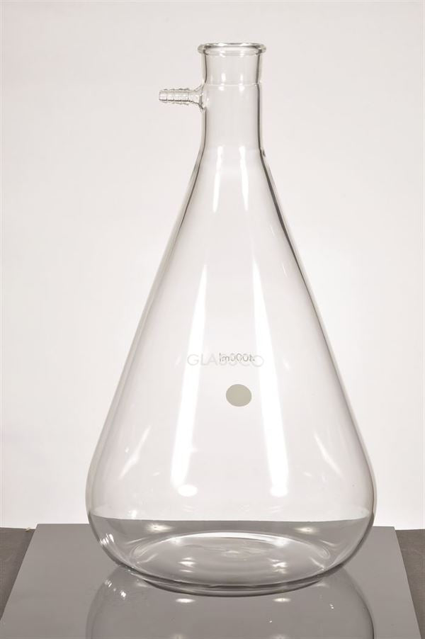 Vacuum Filtering Flask, 4l Capacity - FHFL4000