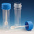 Container, Fecal, 30mL, Attached Screwcap with Spoon, PS, 100/Bag, 5 Bags/Unit-109117