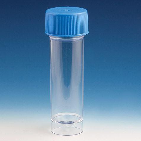 Container, Universal, 30mL, Attached Screwcap, PS, 100/Bag, 5 Bags/Unit-109217