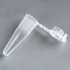 PCR Tube, 0.2mL, Thin Wall, Attached Flat Top Cap, Natural-110571N
