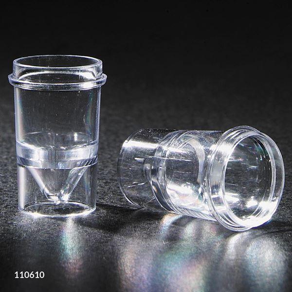 Sample Cup, 1.5mL, PS, 1000/Bag-110610