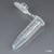Microcentrifuge Tube, 0.5mL, Attached Snap Cap, Natural, 500/Stand -111554