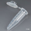 Microcentrifuge Tube, 1.5mL, Attached Snap Cap, Natural, 500/Stand -111564