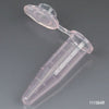 Microcentrifuge Tube, 1.5mL, Attached Snap Cap, Red, 500/Stand -111564R