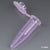 Microcentrifuge Tube, 1.5mL, Attached Snap Cap, Violet, 500/Stand -111564V