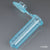 Microcentrifuge Tube, 2.0mL, Attached Snap Cap, Blue, 500/Stand -111574B
