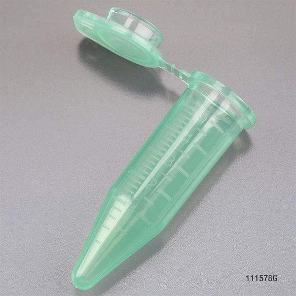 Diamond Midi Centrifuge Tube, 5.0mL, Green, 50/Bag, 4 Bags/Unit-111578G