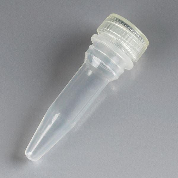 Microtube, 0.5mL, Attached Screw Cap 100/Bag, 10 Bags/Unit-111690