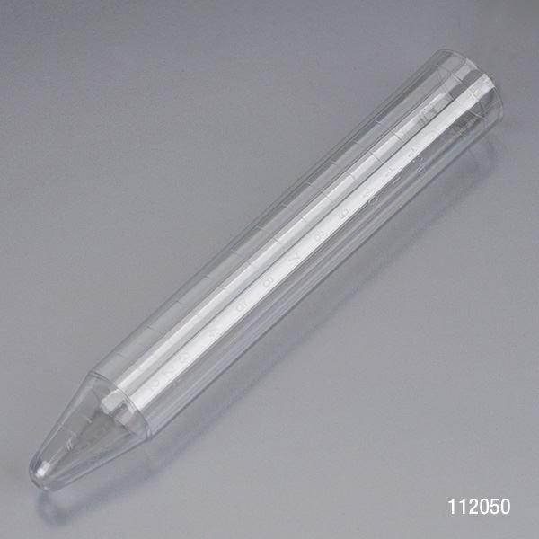 Centrifuge tube, 12mL, 16.5 x 107.5mm, PS, 100/Bag, 10 Bags/Case-112050