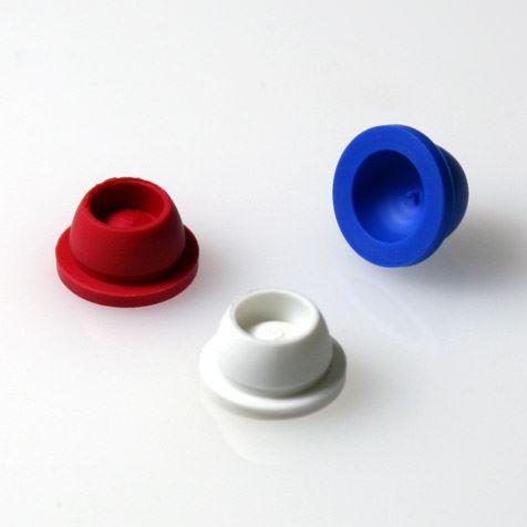 Cap, Plug, 12/13mm, Santoprene, for Vacuum and Test Tubes, BLACK, 1000/Pack-113150K