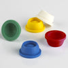 Cap, Plug, 16mm, Santoprene, for Vacuum and Test Tubes, RED, 1000/Pack-113151R