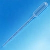 Transfer Pipet, 5.0mL, Large Bulb, Graduated to 1mL, 145mm, STERILE, Cellophane Wrap, 10/Bag, 10 Bags/Unit-137138-100