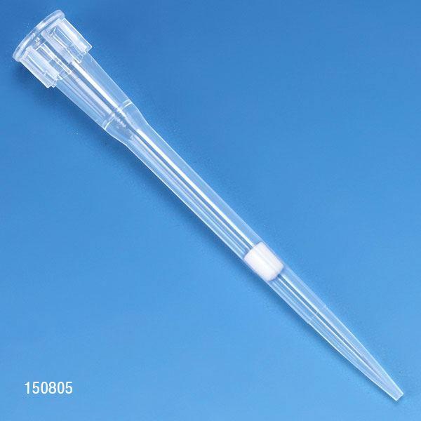 Filter Pipette Tip, 0.1 - 20uL, 45mm, Natural, STERILE, 96/Rack, 10 Racks/Box-150805