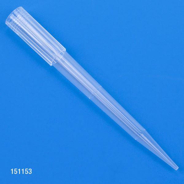 Pipette Tip, 100 - 1250uL, Natural, 84mm, 96 Tips/Refill Plate, 5 Refill Plates/Box-151153RF