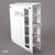 Pipette Storage Rack, 4 Compartment, Red-1685R