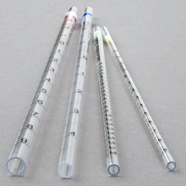 Serological Pipette, 5mL, PS, Open End, 310mm, STERILE, Blue, Wrapped, Paper/Plastic-1868