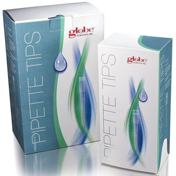 Pipette Tip, 1 - 200uL, 54mm, 1000/Stand-Up Resealable Bag-151150
