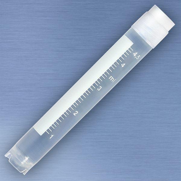 CryoCLEAR vials, 5.0mL, STERILE, External Threads,Self-Standing, 50/Bag, 10 Bags/Case-3015