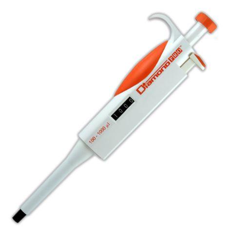 Pipette, Diamond PRO, Adjustable Volume, 100 - 1000uL, Orange-3311-1000