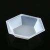 Weighing Boat, Plastic, Hexagonal, Antistatic, PS, White, Large, 200mL-3617