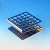 Rack, Tube, 16/17mm, 25-Place, Stainless Steel "Z" Shape-457200