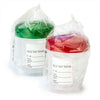 Specimen Container, 4oz, with Full Turn Green Attached Screwcap, ID Label, Cleanroon ISO8 Sterile, Wrapped-5902G