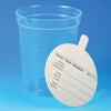 Specimen Container, 6.5oz, Paper Lid Included in Each Pack, Pour Spout, 25/Pack, 20 Packs/Unit-5924
