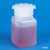 Bottle with Screwcap, Wide Mouth, Square, PE (Cap: PP), 50mL-600609