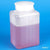 Bottle with Screwcap, Wide Mouth, Square, PE (Cap: PP), 1000mL, 20/Bag, 4 Bags/Unit-600613B
