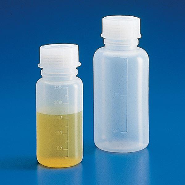 Bottle with Screwcap, Wide Mouth, LDPE, 100mL-601610