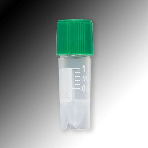 Sample Tube, 1.2mL, External Threads, Self-Standing-6050