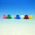 Screw Cap, with Silicone Washer for Sample Tubes with External Threads (#'s: 6030-6059), White-6137W