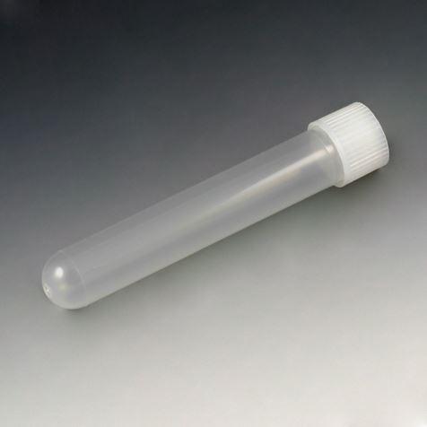 Test Tube with Attached Screw Cap, 16 x 100mm (12mL), 250/Pack, 4 Packs/Unit-6180