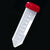 Centrifuge Tube, 50mL, with Attached Red Screw Cap, STERILE, 25/Bag, 20 Bags/Unit-6241