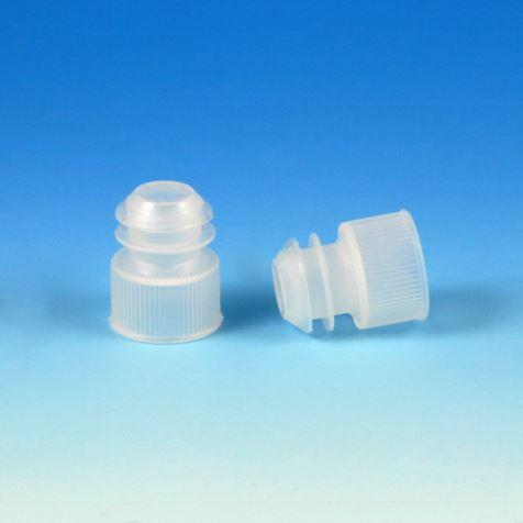 Cap, Plug, for 15mL Centrifuge Tubes, Natural-6263C