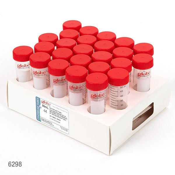 Diamond MAX Centrifuge Tube, 50mL, 25/Cardboard Rack, 20 Racks/Unit-6298