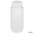 Bottle, Wide Mouth Bottle, Attached PP Screw Cap, 500mL, 12/Pack-7000500