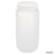 Bottle, Wide Mouth, Large Format Bottle, Attached PP Screw Cap, 2 Litres (0.5 Gallons)-7002000
