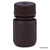 Bottle, Wide Mouth, HDPE Bottle, Attached PP Screw Cap, Amber, 30mL, 12/Pack-7010030AM