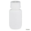 Bottle, Wide Mouth, HDPE Bottle, Attached PP Screw Cap, 60mL, 12/Pack-7010060