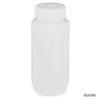 Bottle, Wide Mouth, LDPE Bottle, Attached PP Screw Cap, 500mL, 12/Pack-7020500